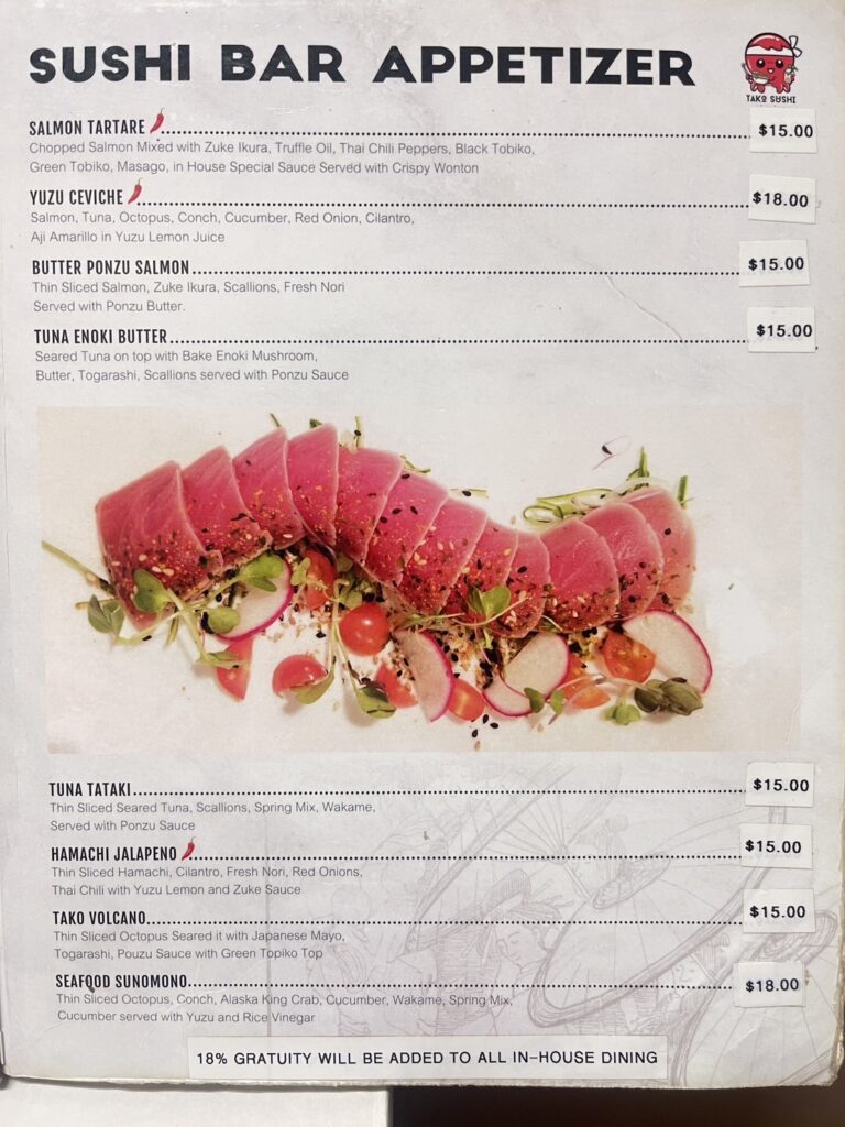 Order Tanoshi Sushi & American food Menu Delivery【Menu & Prices】, Miami